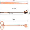 Candle Wick Trimmer Set(Rose Gold).