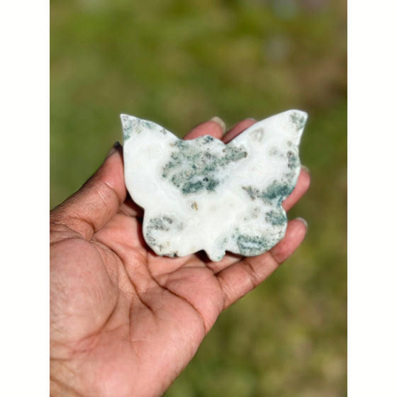 Butterfly Tree Agate - Reflections Rebirth Candle Co