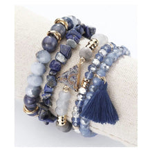  5pcs Tassel Charm Bracelet.