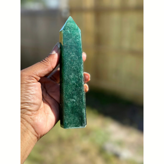 Aventurine Tower - Reflections Rebirth Candle Co